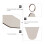 10Ensembles Porte-Clés Mdf DIY Sublimation Transfert Thermique 9