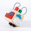 1Pièces Jouet Educatif En Bois Cube Pour Petits 7