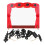 1Ensemble D'ombres Rouge Papier Non Jeu Familial 1