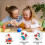 1Pièces Jouet Educatif En Bois Cube Pour Petits 9