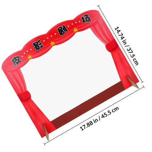 1Ensemble D'ombres Rouge Papier Non Jeu Familial 1