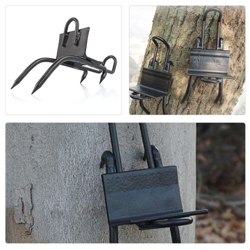 Ensemble Équipement D'escalade D'arbre Avec Pics Métalliques 2