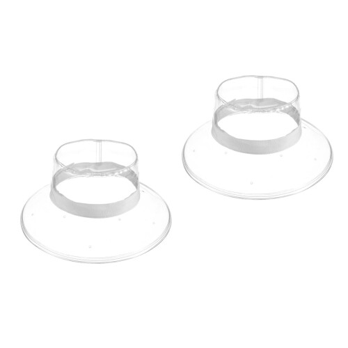 2Pièces Bob Transparent PVC Résistant Pour Randonnée 2