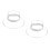 2Pièces Bob Transparent PVC Résistant Pour Randonnée 2