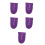 5Pièces -Plâtre Pieds Toes Violet Coton Sécurisé Ajustable 10