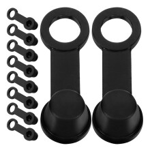 20Pièces Bouchons Purge Caoutchouc Noirs Accessoires Freins Auto