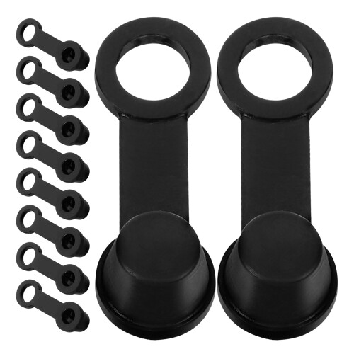 20Pièces Bouchons Purge Caoutchouc Noirs Accessoires Freins Auto
