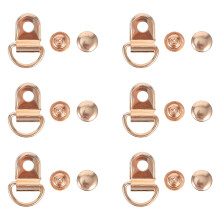 2 Pieces Caravanized Buckle Accessories Reusable Button Shoes Buttons