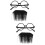 2 Sets Fake Mustache And Beard With Glasses Frame 9