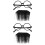2 Sets Fake Mustache And Beard With Glasses Frame 7