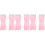 6 Pcs Portable Foldable Eyebrow Comb Steel Needle Brow Tool Pink 5