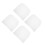 4Pcs Baby Dining Chair Reusable Silicone Tray For 7