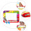 1 Set Tableau Portable Pour Graffiti, Toile Pour Dessiner 8