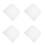 4Pcs Baby Dining Chair Reusable Silicone Tray For 6