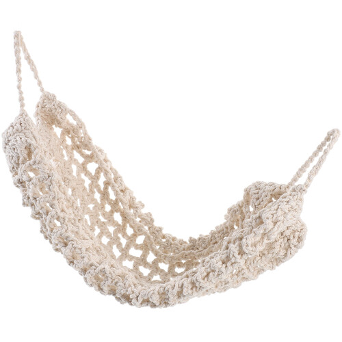 5Pcs Fruit Hammock Hanging Basket Handwoven Cotton Storage Holder
