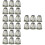24 Pcs Outdoor Mosquito Net Hat Protective Mesh Insect Proof Cover 8