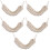 5Pcs Fruit Hammock Hanging Basket Handwoven Cotton Storage Holder 8