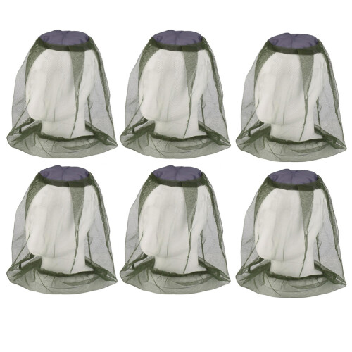 24 Pcs Outdoor Mosquito Net Hat Protective Mesh Insect Proof Cover 1