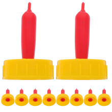 75 Pcs Calf And Lamb Feeding Nipple For Milk Drinking