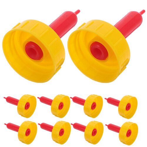 75 Pcs Calf And Lamb Feeding Nipple For Milk Drinking 2
