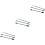 3Pcs Silver Crowbar Prying Bars for Electronics Repair and Maintenance 5