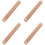 4Pcs Wooden Clay Texture Rollers for DIY Pottery and Sculpture 7
