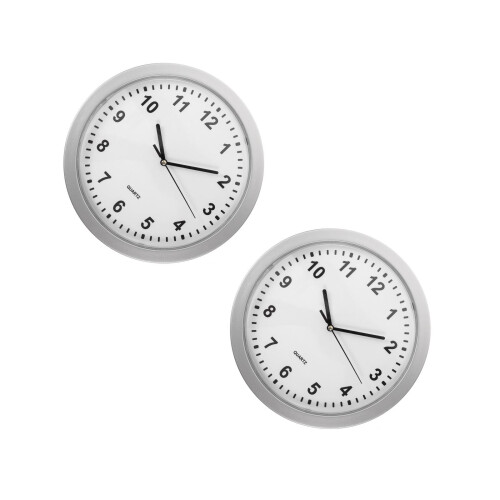 2Pcs Creative Wall Clock Safe With Large Secret Jewelry Compartment 1