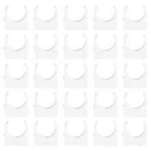 150 Pcs Pipe Card Pipeline White