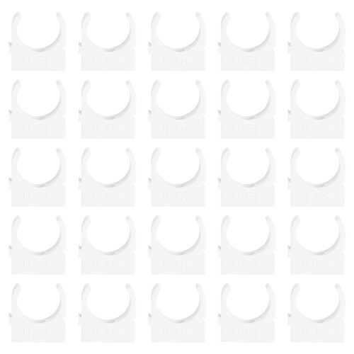 150 Pcs Pipe Card Pipeline White