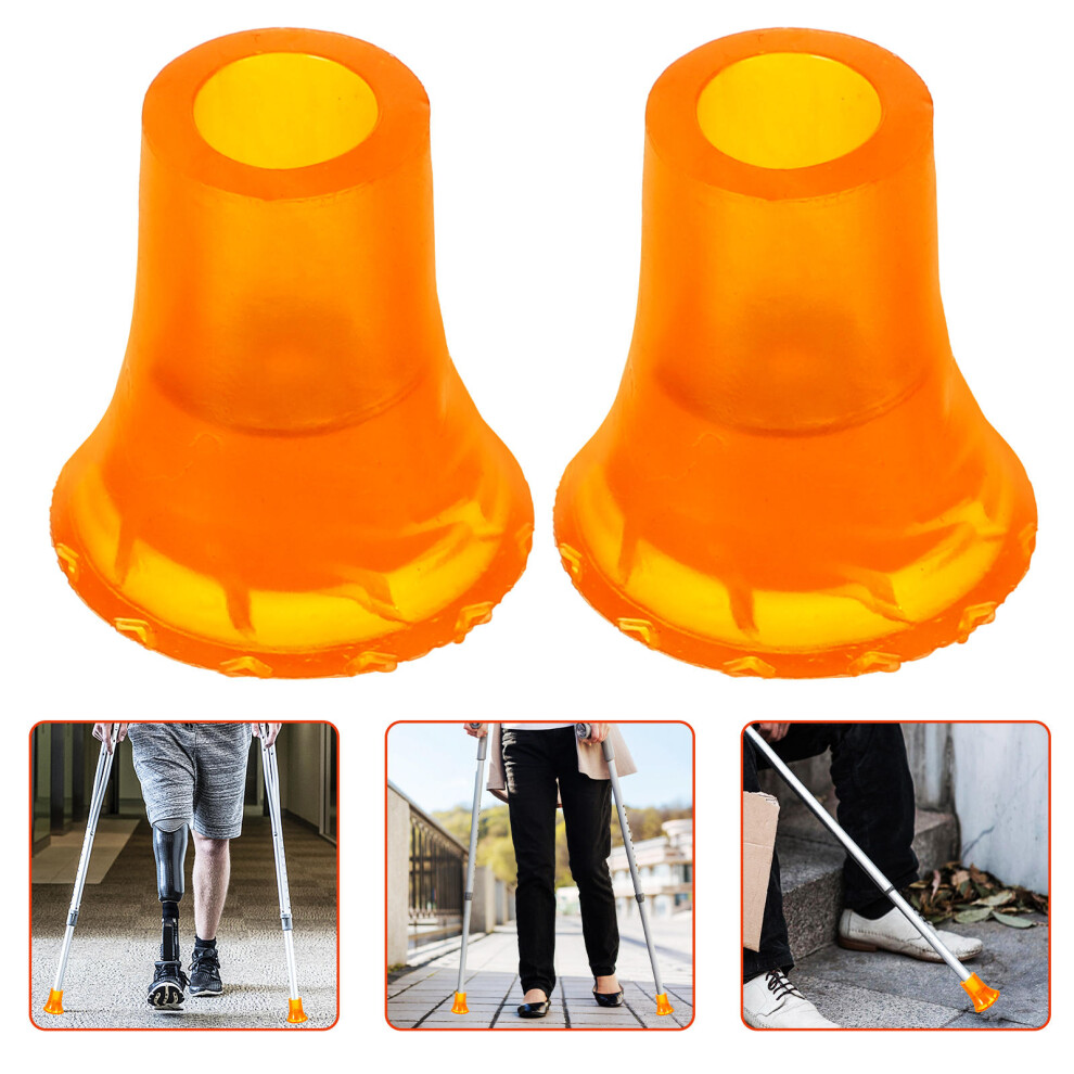 Solustre 20 Pcs Cane Tips Replacements For Walking Sticks Crutches Poles