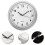 2Pcs Creative Wall Clock Safe With Large Secret Jewelry Compartment 10