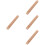 4Pcs Wooden Clay Texture Rollers for DIY Pottery and Sculpture 8