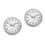2Pcs Creative Wall Clock Safe With Large Secret Jewelry Compartment 6