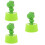 3Pcs Cartoon Shaped Mechanical Cooking Timer For Learning 9