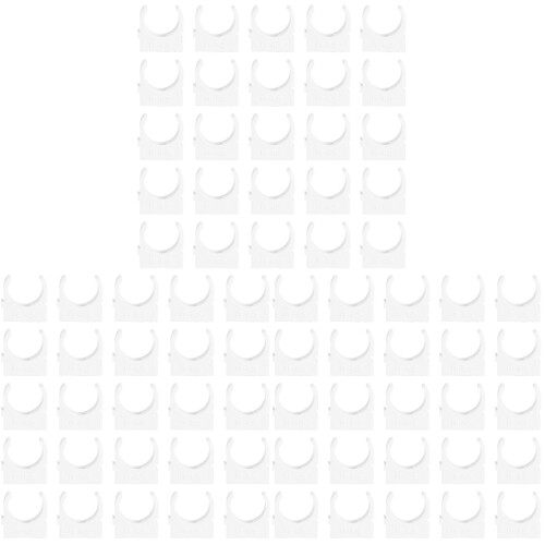 150 Pcs Pipe Card Pipeline White 1