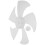 4pcs 14 Floor Fan White Plastic Blower Box 4