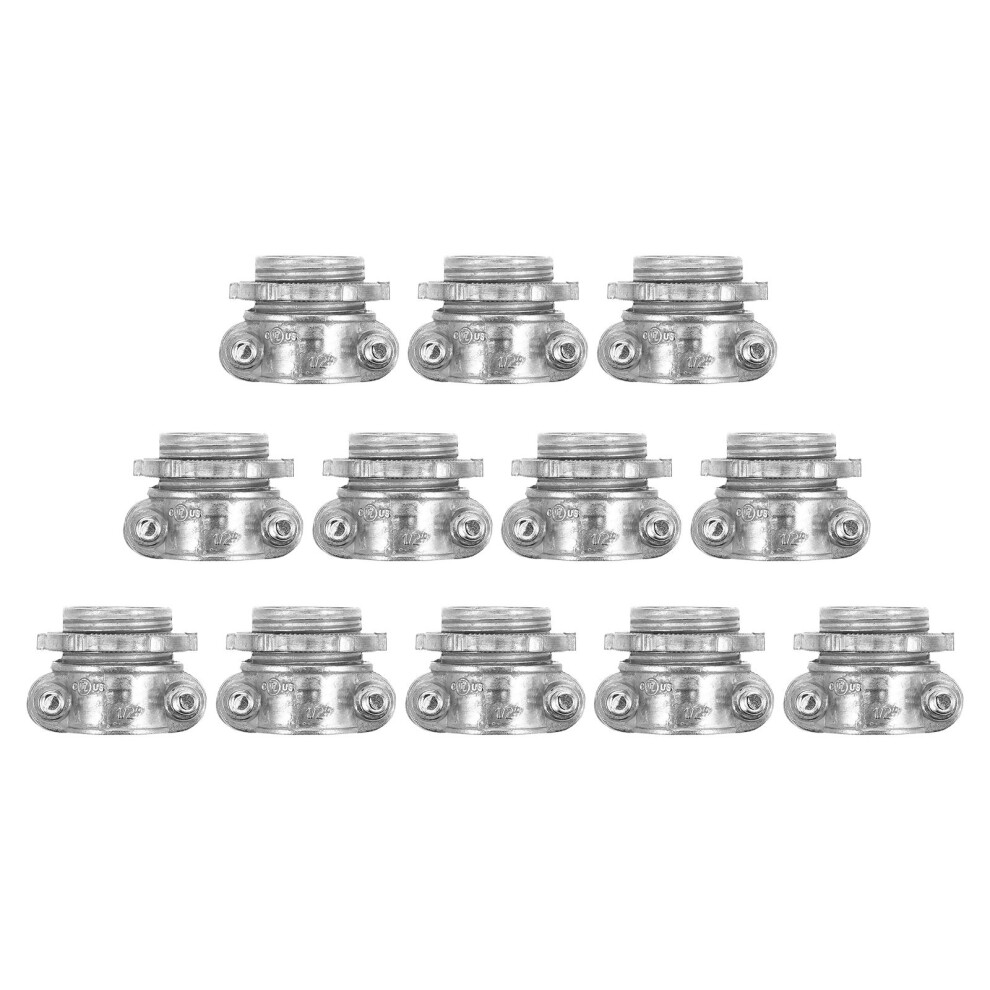 Wire Clamps For Electric Wires Zinc Alloy Silver 12Set 3622460754902