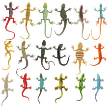 36 Pcs Fake Realistic Plastic Lizard Figurines Animal Models