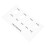 2Pcs Jewelry Measuring Tool Mm Acrylic White Bead Size Reference Guide 2