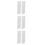 6 Pcs Portable Tongue Travel Case Reusable Plastic Storage Box 4