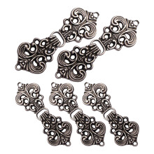 3 Pcs Buttons Bride Vintage Jacket Buckles Cloak Claps Fasteners Retro