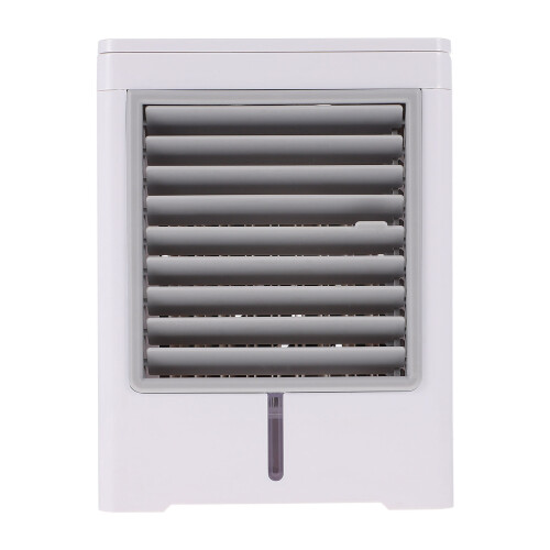 2 Sets Mini Air Conditioner Portable USB Fan Desktop Cooler