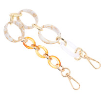 acrylic purse handles chain strap replacement with buckles