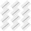 4Boxes Strong Hold Black Eyelash Adhesive Strips for Natural Lash Look 1