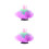 2Pcs Artificial Water Lily Lotus Fish Tank Decor 4