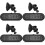 4Pcs Digital Speedometer Display With Time Alarm For Car Windshield 5
