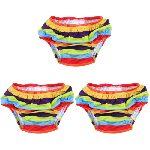 3pcs Swim Diaper Diaper Swim Polyester 2
