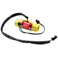 3Pcs Hall Flow Meter 4 Points With Temperature Detection Probe