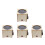 4 Sets Handmade Diy Wooden Star Projector Unfinished Led Light 4