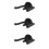 3 Sets Wall Mounted Trumpet Rack Instrument Storage Stand 10